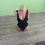 Body damskie nocne koronkowe 