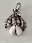 Srebrna zawieszka - grandle - srebro 835 - vintage 