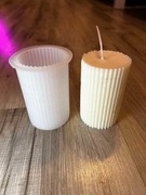 Świeca sojowa forma do świecy sojowej walec 8,5cm wysokości 5cm szerokości