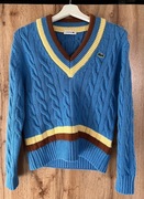 Sweter Lacoste niebieski rozmiar 34