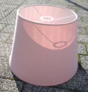 Lampa stożkowa RÓŻOWA - klosz, gwint E27