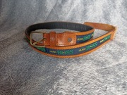Hugo Boss skórzany pasek vintage