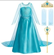 Sukienka księżniczki na bal karnawałowy 120 cm