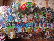 SUPER, MEGA zestaw 250 kart piłkarskich + puszka. Zestaw na prezent.