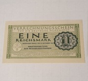 1 Reichsmark 1944  Wermacht , Niemcy-III Rzesza ,stan UNC