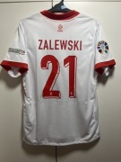 Koszulka Reprezentacji Polski Nikola Zalewski Euro 2024 Piłka Nożna M/L