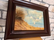 Obraz olejny pejzaż morze W. Parafijańczyk