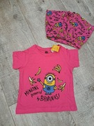 Piżama letnia dziewczęca,  Minionki - rozm 98/104