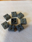 Lego 3003 Brick cegła ciemny szary Nowy 8 szt
