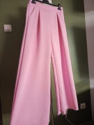 Szerokie spodnie masełko rozmiar s-m 