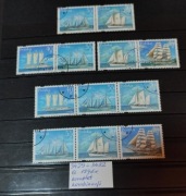 3429-3432 3429-32 Polskie jachty pełnomorskie 1996 r. - kombinacje