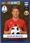 PANINI FIFA 365 2019 KEVIN DE BRUYNE BELGIA FIFA WORLD CUP HEROES 373