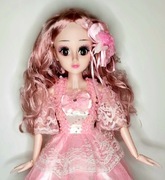 LALKA KSIĘŻNICZKA 60 CM ZAMYKA OCZY RUCHOME STAWY