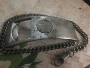 Stary otwieracz do butelek z monetą 2 RP 1923rok 