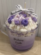 Świeca dekoracyjna motyw owocowy