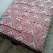 Kapa koc przykrycie na łóżko z okresu PRL