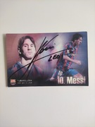 Autograf Lionel Messi FC Barcelona 