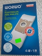 Rewelacyjne WORWO 4 worki do odkurzaczy + 1 filtr