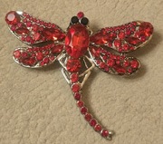 Piękna broszka przypinka ozdoba myśliwska dla DIANY do munduru leśnika.