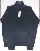 Sweter męski rozpinany przy kołnierzu rozmiar XXL wygodny Feel The Freedom