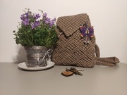 Brelok "Motylek" makrama motyl