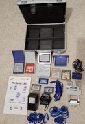 Game Boy Advance SP + 7 gier + WALIZKA Intec+akcesoria (kolekcjonerski set)