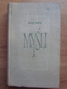 BLAISE PASCAL ___  MYŚLI