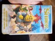 Kultowy SHREK 1 Kaseta VHS Polski Dubbing Imperial Unikat Klasyk