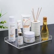 Taca akrylowa prostokątna plastikowa taca do łazienki kuchni biura