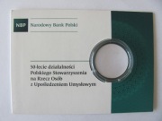 Numizmatyka blister na monetę polską 10 zł