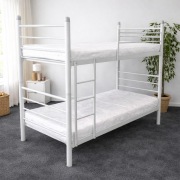 Łóżko piętrowe metalowe 46 kg – 90x200 NIEMIECKIE !