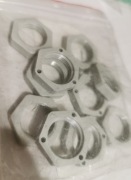 Nakrętka do dławika M20 poliamidowa LGR PA jasnoszara 