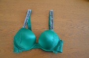 stanik biustonosz Victoria secret's zielony B70 /32B