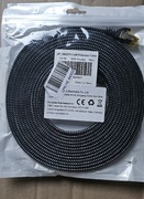 Kabel krosowy ARISKEEN Ethernet Cat 8 5m -  40 Gb/s 2000 MHz  