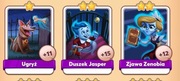 Coin Master Ugryź Duszek Jasper Zjawa Zenobia