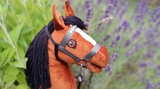 Hobby horse, konik na kiju, głowa konia