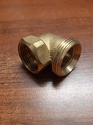 Kolano skręcane 1x1/2 GZ 1/2" GW 1" mosiądz