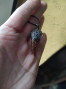 Zawieszka typu 7 czakr z rzemykiem