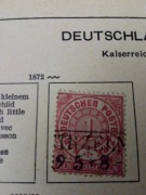 Znaczek pocztowy Deutschland 1872