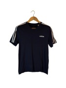 Koszulka granatowa Adidas z logiem paskami m