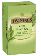 TWININGS Pure Green Tea 50 torebek
