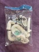 Syfon do zlewu biały przyścienny jednokomorowy Save space