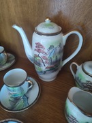 Serwis oryginalnej japońskiej porcelany 
