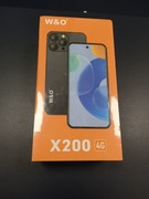 Nowy Smartfon W&O X200 4G ,6.6" HD+ 13MP ,3GB RAM 