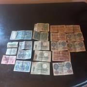 Marki zestaw nominał od 1 do 100 ponad stuletnie