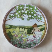 Talerz dekoracyjny, motyw wiosenny, Heinrich Villeroy & Boch