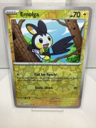 Pokémon TCG: Emolga 029/086 BLK HOLO Black Bolt & White Flare