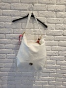 Duży worek Biały damska 