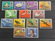 Pitcairn 1964 SG 33-45 Komplet 13 szt. Ptaki Kwiaty Bounty VLH