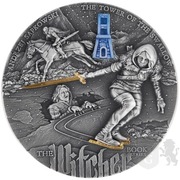 5$ WIEŻA JASKÓŁKI  - WIEDŹMIN Moneta 2 oz 